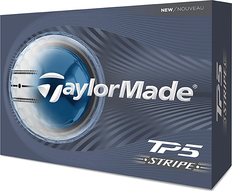 TaylorMade 2026 TP5 Stripe Golf Balls 12-Pack