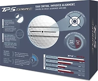 TaylorMade 2026 TP5 Stripe Golf Balls 12-Pack