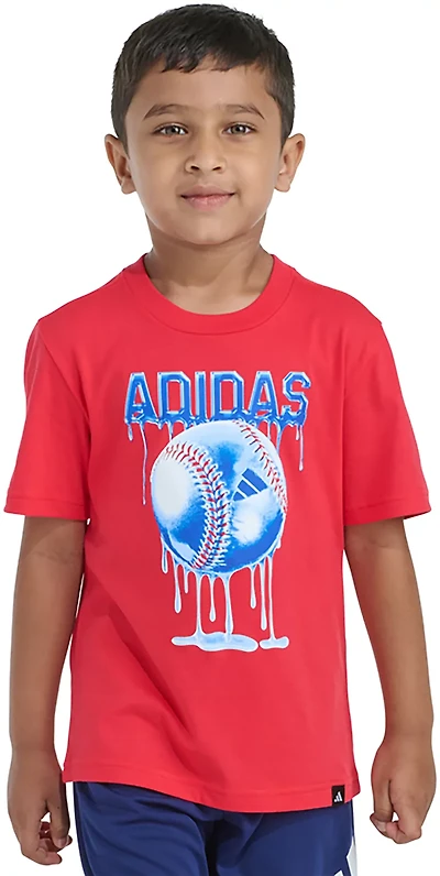 adidas Boys' Baseball Drip T-Shirt