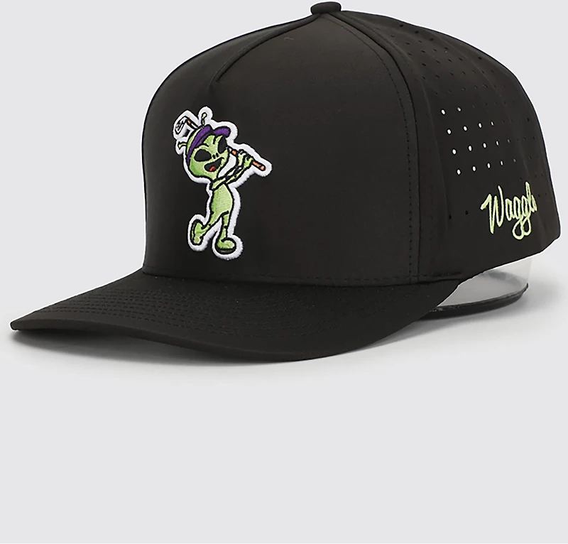 Waggle Golf Adults’ Mars Approaches Snapback Hat