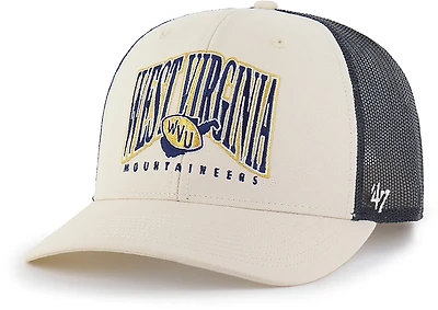'47 West Virginia University Vault Logo Drawbridge Trucker Cap