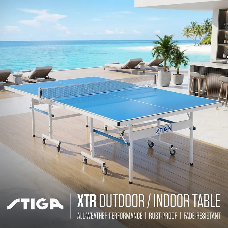 STIGA XTR Indoor/Outdoor Table Tennis Table