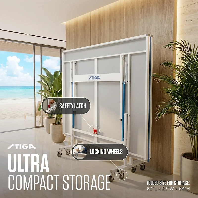 STIGA XTR Indoor/Outdoor Table Tennis Table