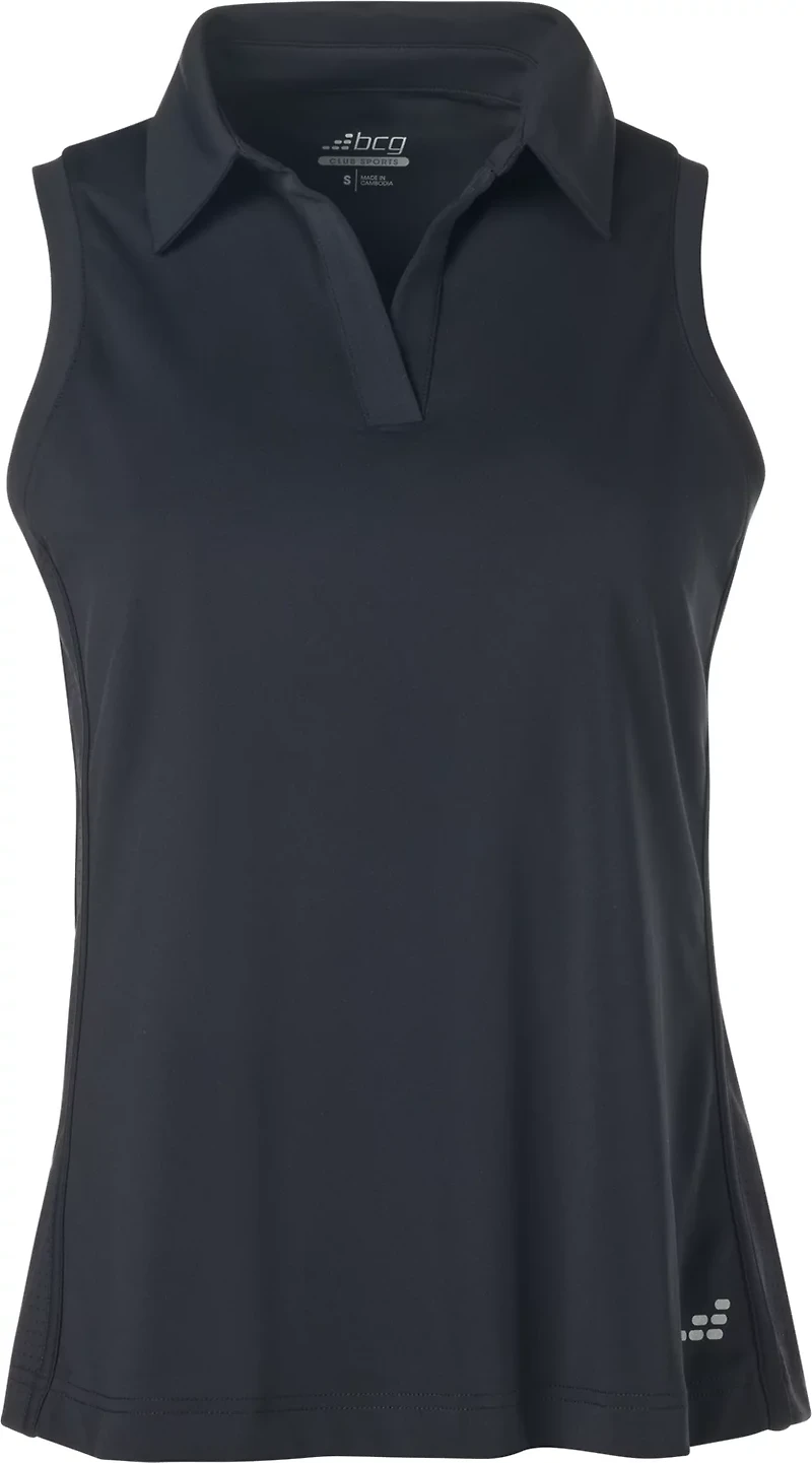 BCG Women's Tennis Dye Cut Polo Shirt