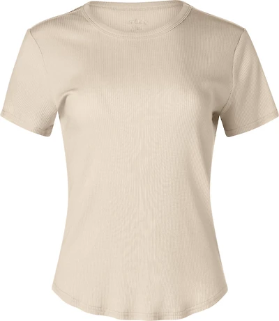 BCG Women's Sign Crew Rib Short Sleeve T-Shirt