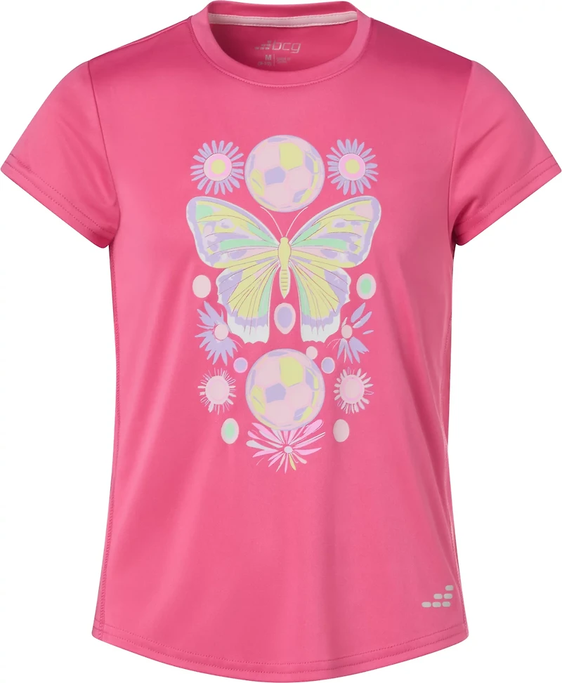 BCG Girls' Training Turbo Soccer T-Shirt