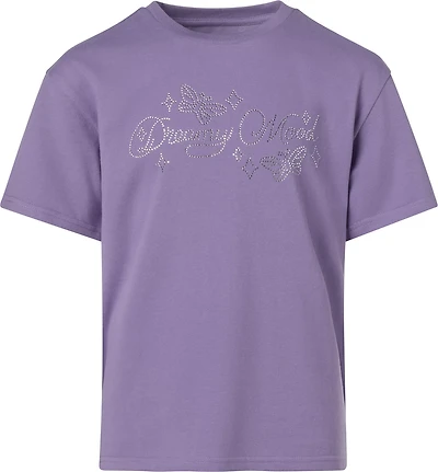 BCG Girls' Lifestyle Cotton Boxy Dreamy Mood T-shirt