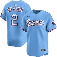 Nike Men's Texas Rangers Alt 1 Limited Marcus Semien N&N Jersey