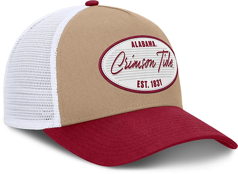 Nike University of Alabama Patch Rise Structured A Frame Trucker Cap
