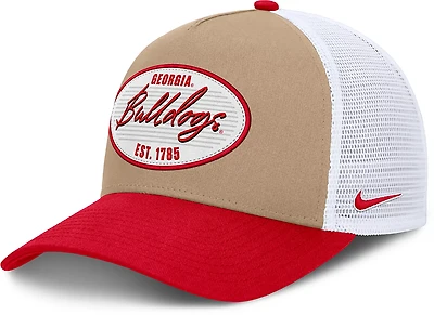 Nike University of Georgia Patch Rise Structured A Frame Trucker Cap