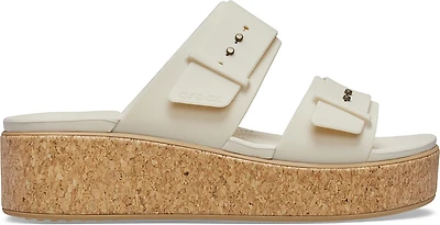 Crocs Women's Brooklyn Cork Buckle Sandals