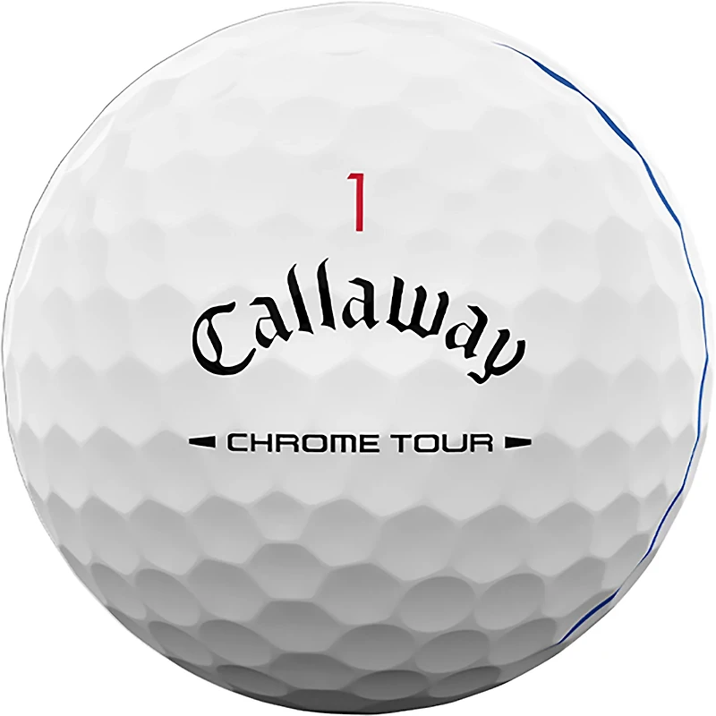 Callaway 2026 Chrome Tour Triple Track Golf Balls 12-Pack