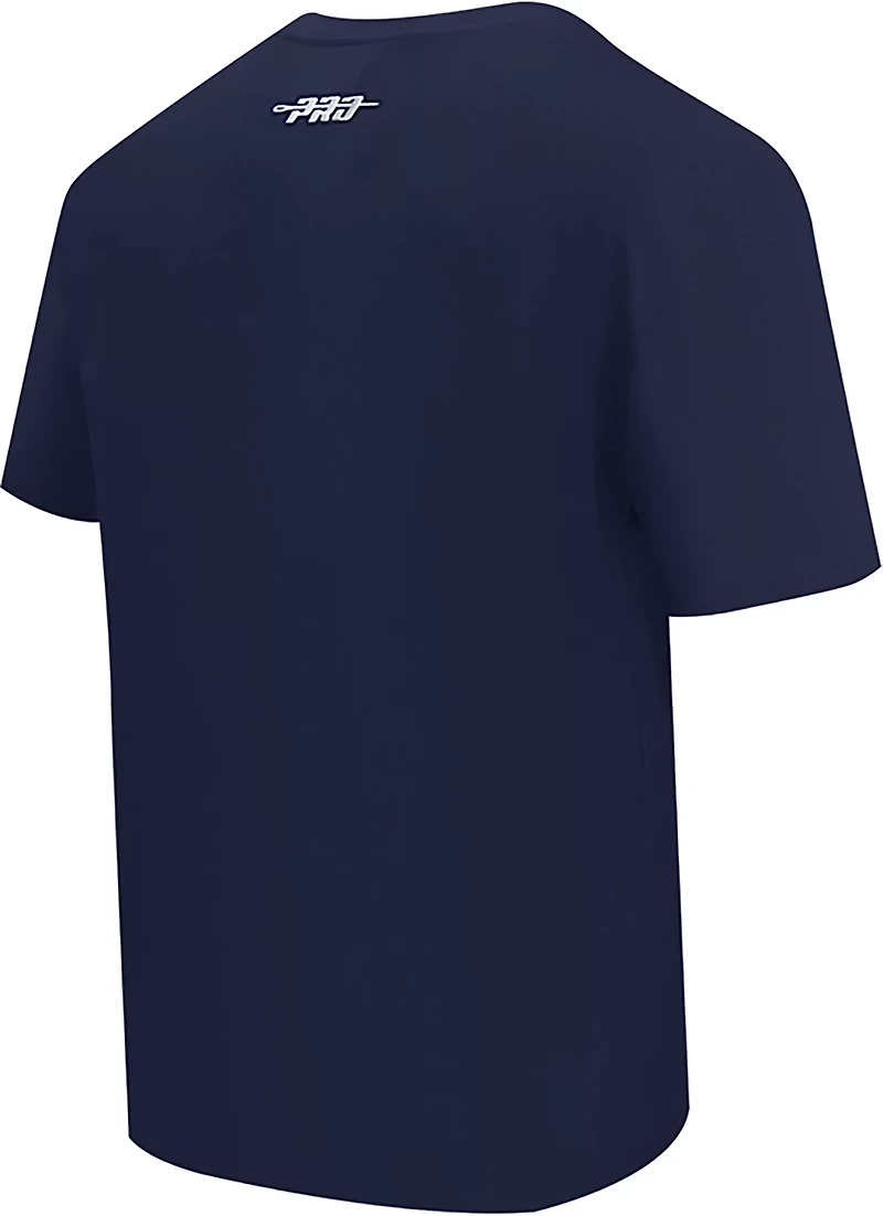 Pro Standard Men's Atlanta Braves Classic Icon Drop Shoulder Short Sleeve T-shirt