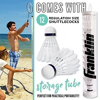 Franklin Sports Shuttlecocks 12-Pack