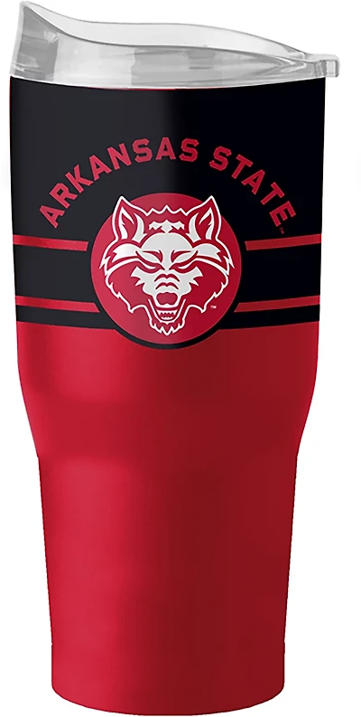 Logo Brands Arkansas State University Horizon 30 oz Powder Coat Tumbler