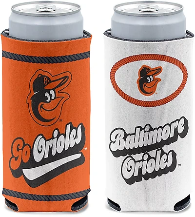 WinCraft Baltimore Orioles Team Fan Slim Can Cooler