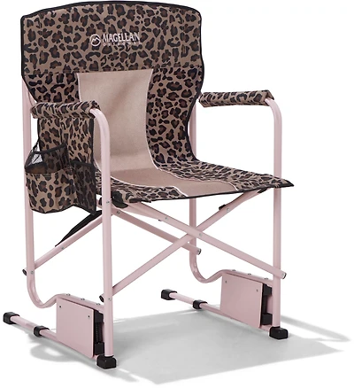 Magellan Outdoors Odyssey Rocker Cheetah Chair