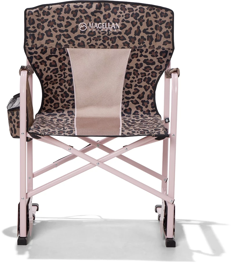 Magellan Outdoors Odyssey Rocker Leopard Chair