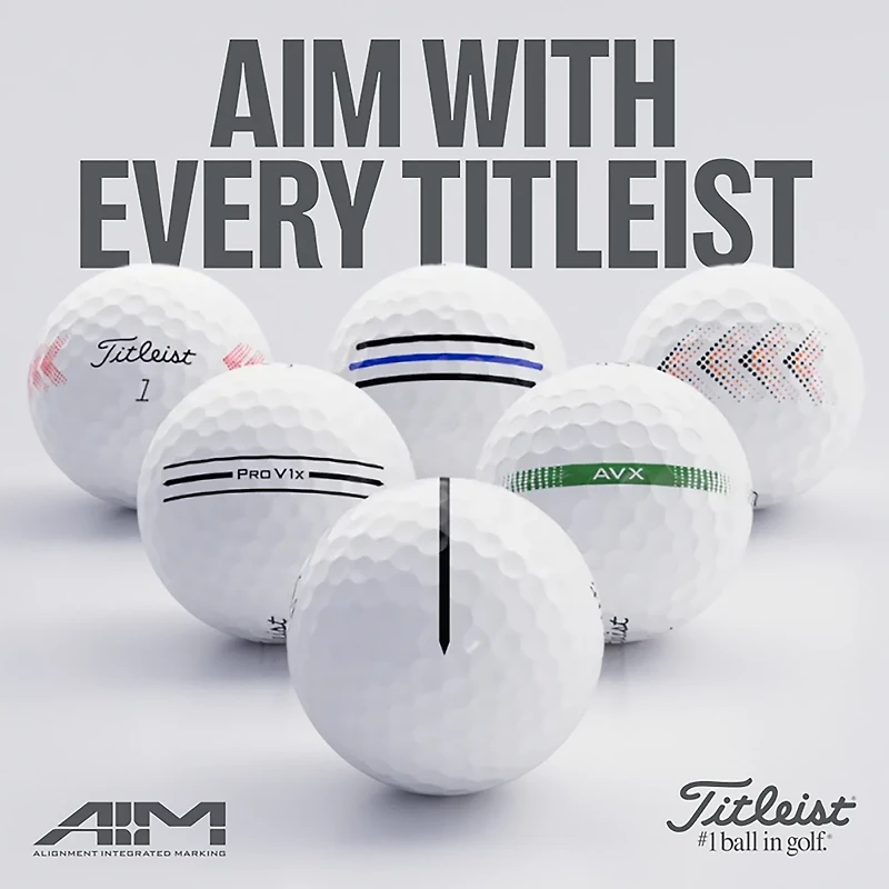 Titleist 2026 Velocity AIM Golf Balls 12-Pack
