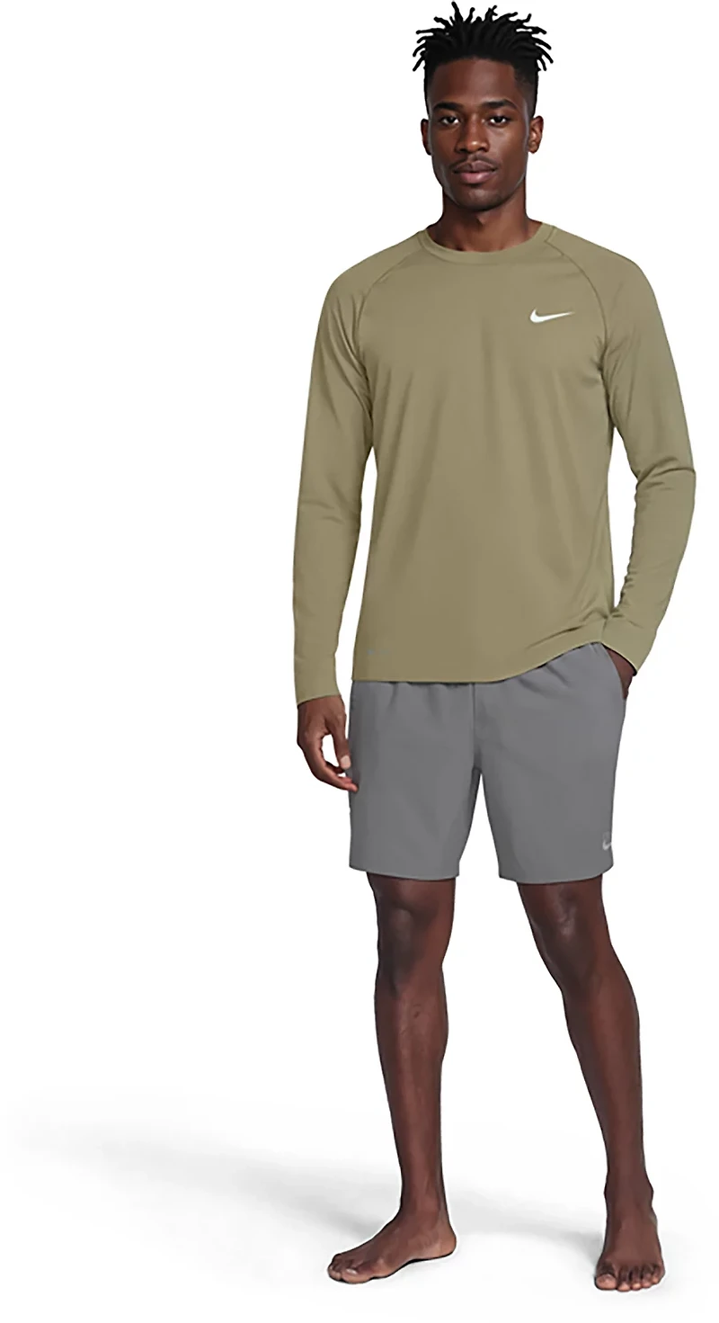 Nike Men's Essential Long Sleeve Hydroguard Rash Guard