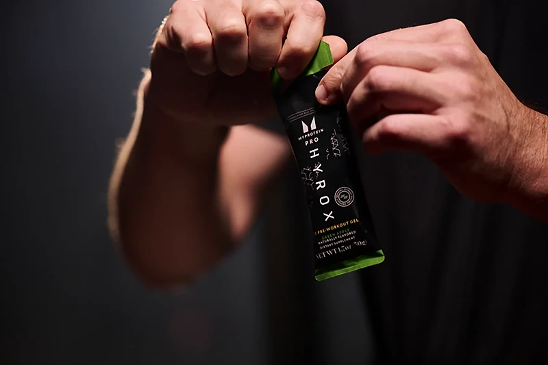 MyProtein HYROX 50 g Sour Cherry Pre-Workout Gel - Singles