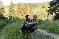 BURLEBO Men's Rocky Mountain Quarter Zip Pullover