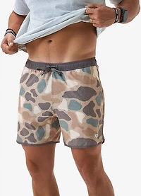 BURLEBO Men's Swim Trunks 6.25