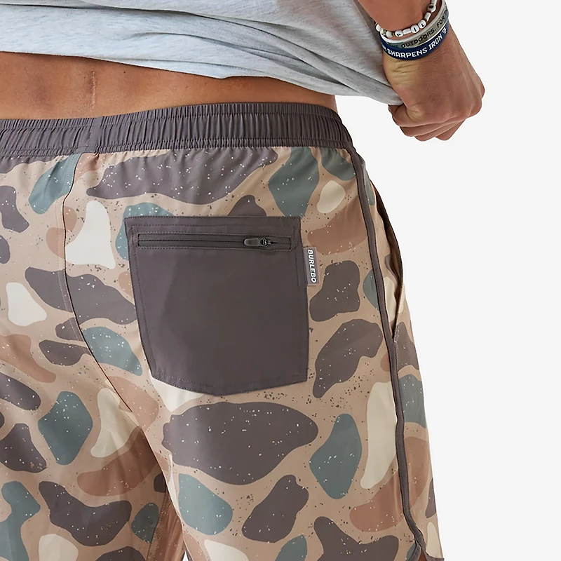 BURLEBO Men's Swim Trunks 6.25