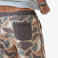 BURLEBO Men's Swim Trunks 6.25