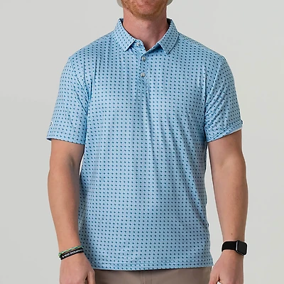 BURLEBO Men's Performance Polo Shirt
