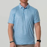 BURLEBO Men's Performance Polo Shirt