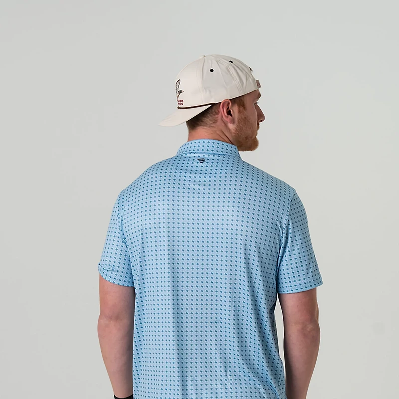 BURLEBO Men's Performance Polo Shirt