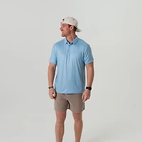 BURLEBO Men's Performance Polo Shirt