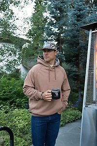 Burlebo Men's Patch Camo Cap