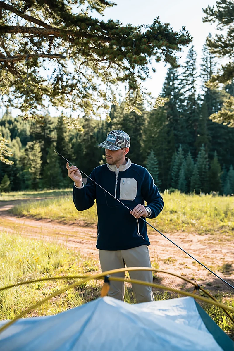 Burlebo Men's Patch Camo Cap