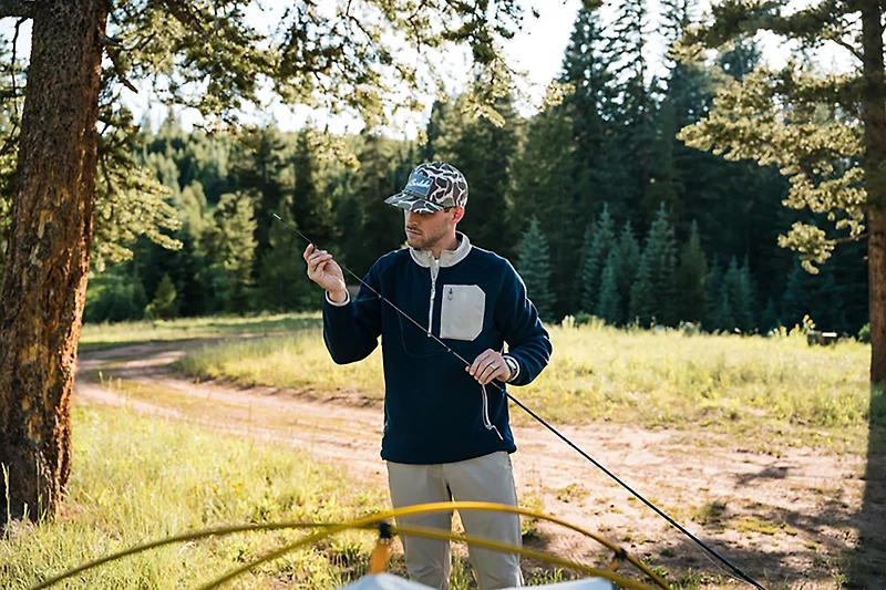Burlebo Men's Patch Camo Cap