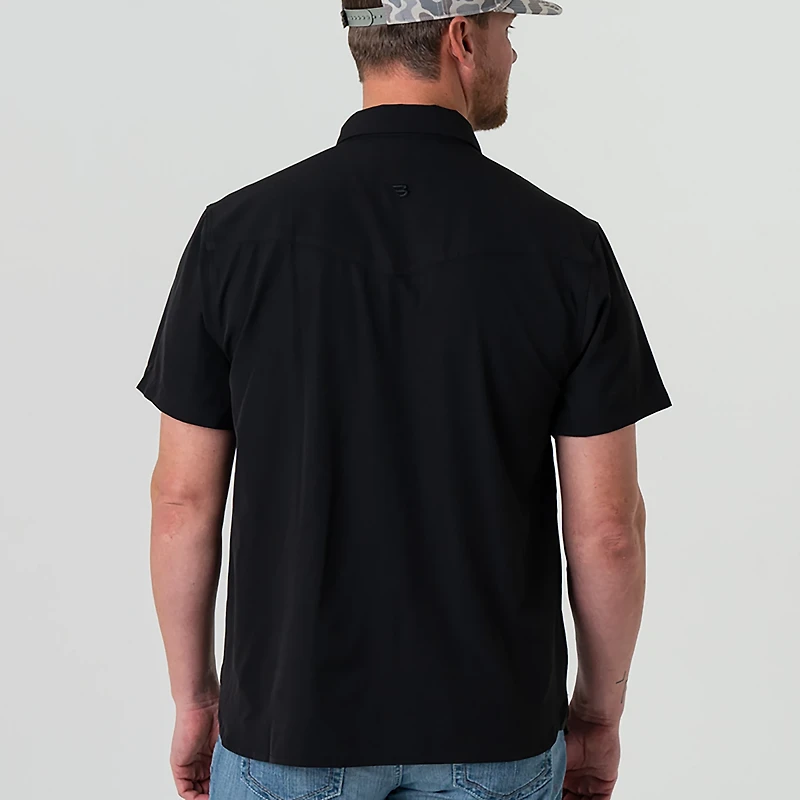 BURLEBO Men's Performance Western Shirt