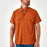 BURLEBO Men's Performance Western Shirt