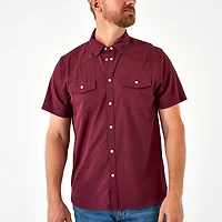 BURLEBO Men's Performance Western Shirt