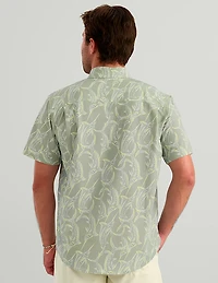 HUK Men's Kona Short Sleeve PRINT Shirt