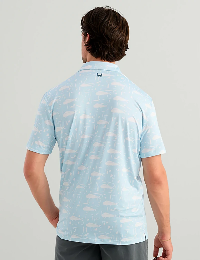 Huk Men's Pursuit Performance Polo Shirt