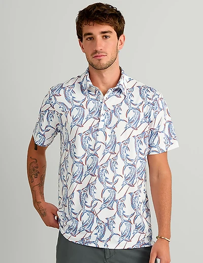 Huk Men's Pursuit Performance Polo Shirt