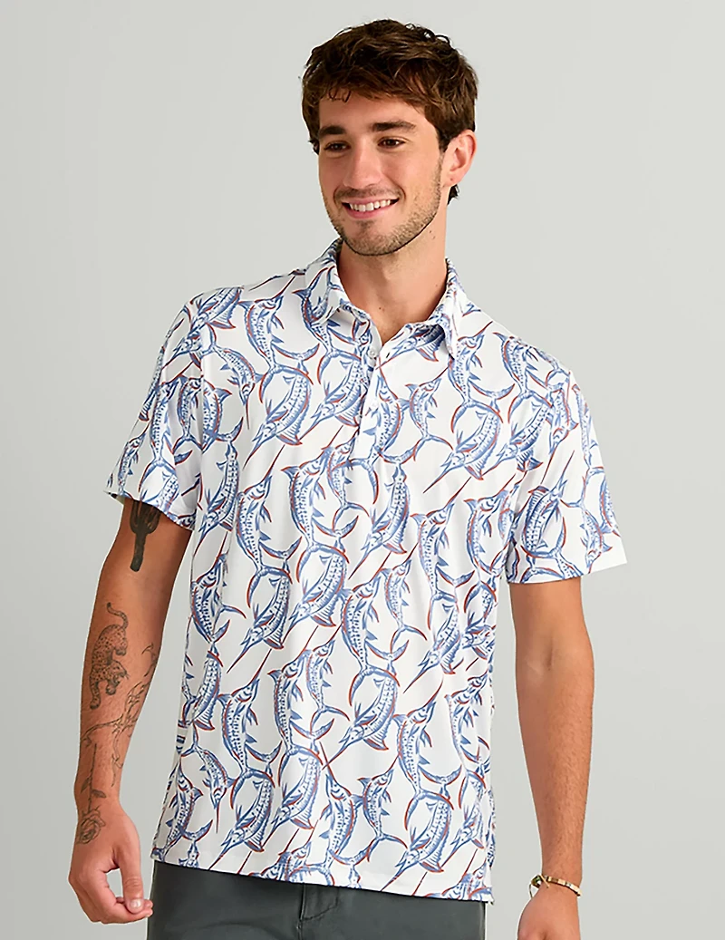 Huk Men's Pursuit Performance Polo Shirt