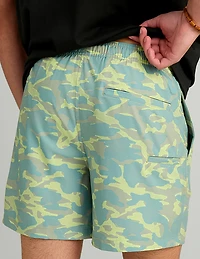 Huk Men's Pursuit Printed Volley Swim Shorts