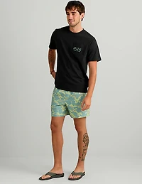 Huk Men's Pursuit Printed Volley Swim Shorts