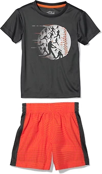 BCG Toddler Boys' Swing Batter T-shirt Set
