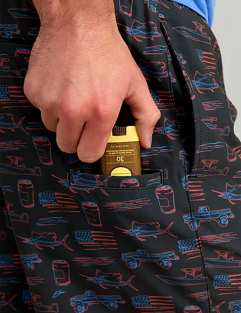 Huk Men's KC Scott© Pursuit Volley Swim Shorts