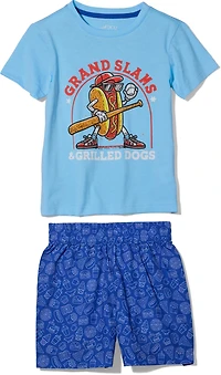 BCG Preschool Boys' Grilled Dogs Short Set