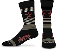 For Bare Feet Houston Astros Cooperstown Gradient Stripes Socks