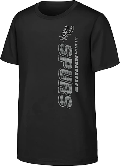 Outerstuff Boys' San Antonio Spurs Atmosphere Graphic T-shirt